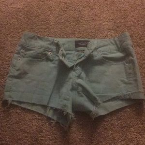 Teal AE stretch Shorts